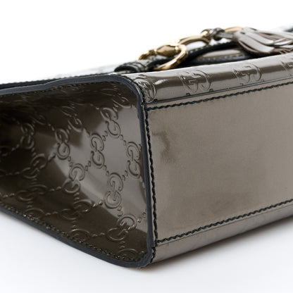 Gucci Shine Guccissima Medium Emily Chain Shoulder Bag Sasso 10 of 12