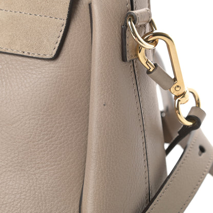 Chloe Suede Calfskin Small Faye Backpack Motty Grey 13 of 13