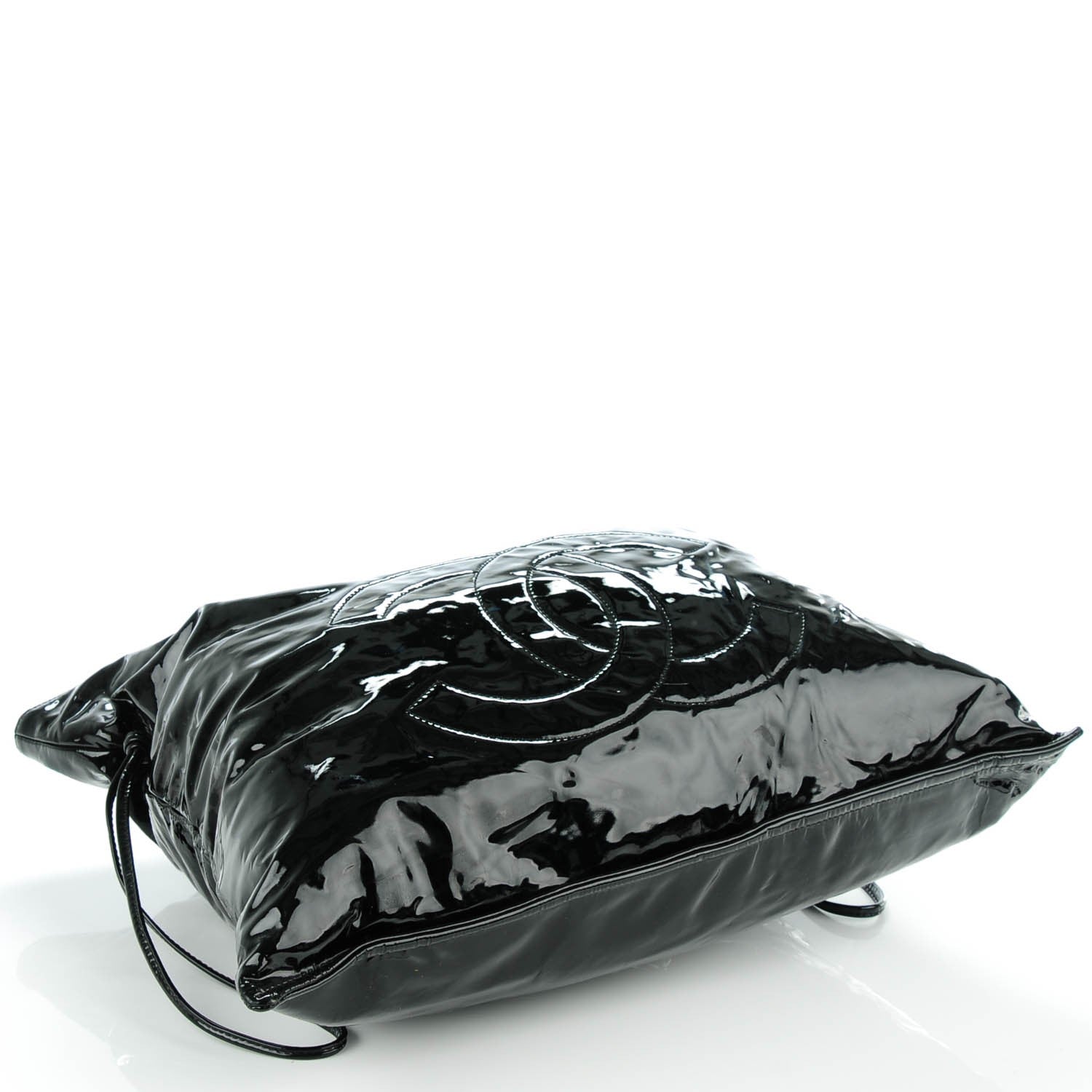 Chanel Patent Bonbons Shopper Tote Black 4 of 6