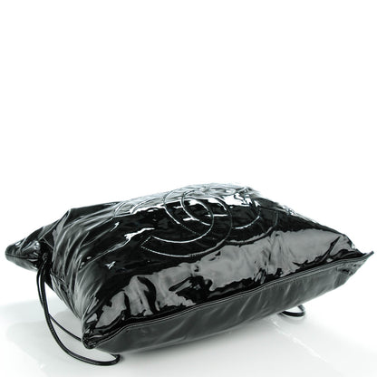 Chanel Patent Bonbons Shopper Tote Black 4 of 6