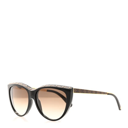 Louis Vuitton Acetate Monogram La Boum Sunglasses Z1147W Black 1 of 8