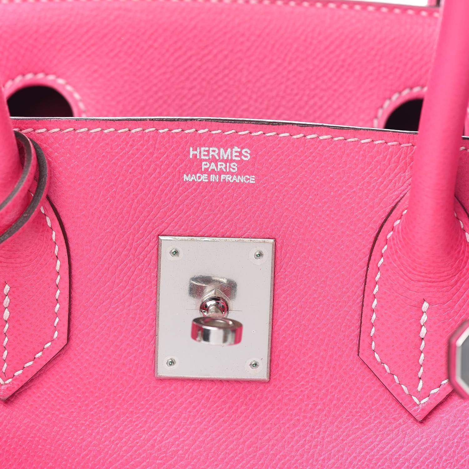 Hermes Epsom Candy Birkin 30 Rose Tyrien Rubis 15 of 30