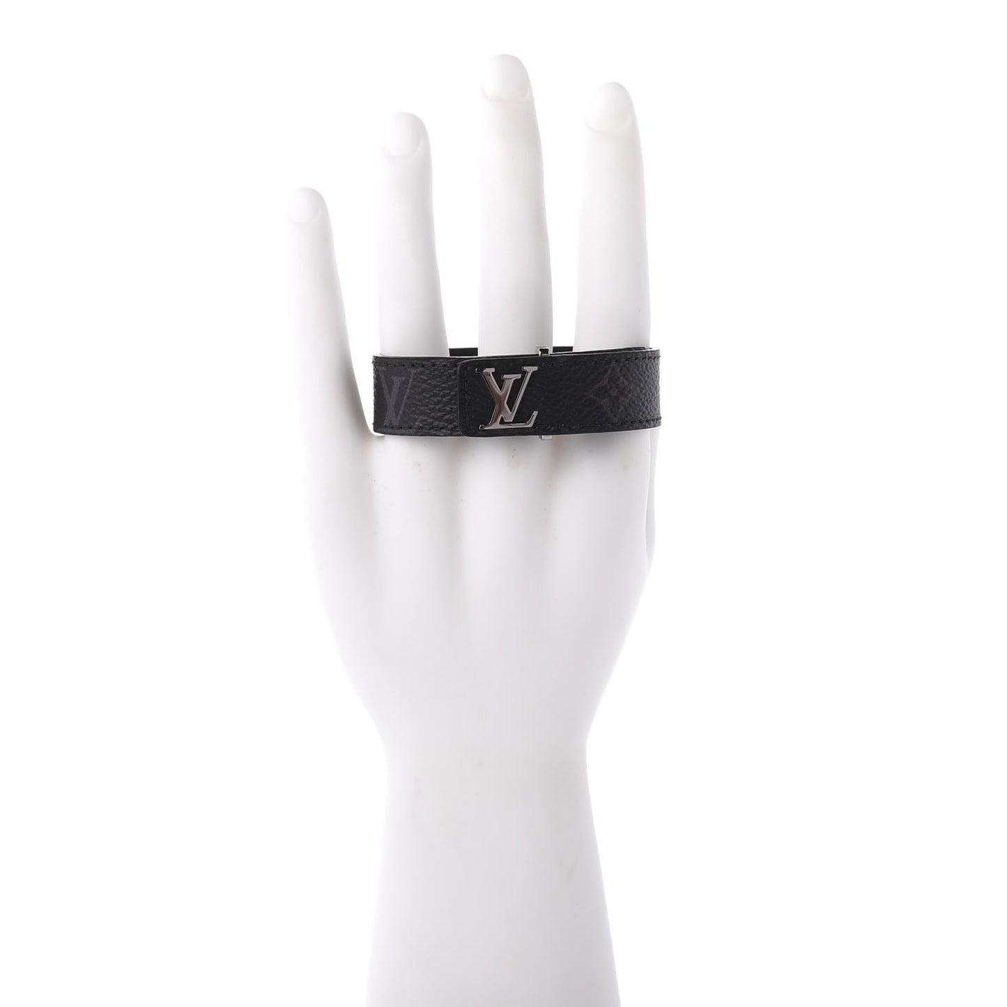 Monogram Eclipse LV Slim Bracelet 19