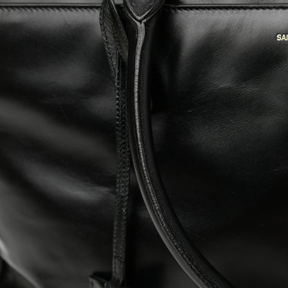Saint Laurent Calfskin Small Classic Duffle Briefcase Black 13 of 13