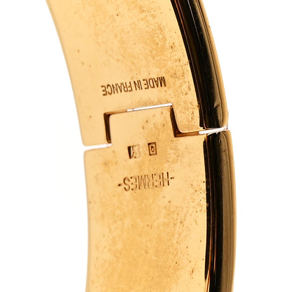 Hermes Enamel Wide Clic Clac H Bracelet PM Black 4 of 5