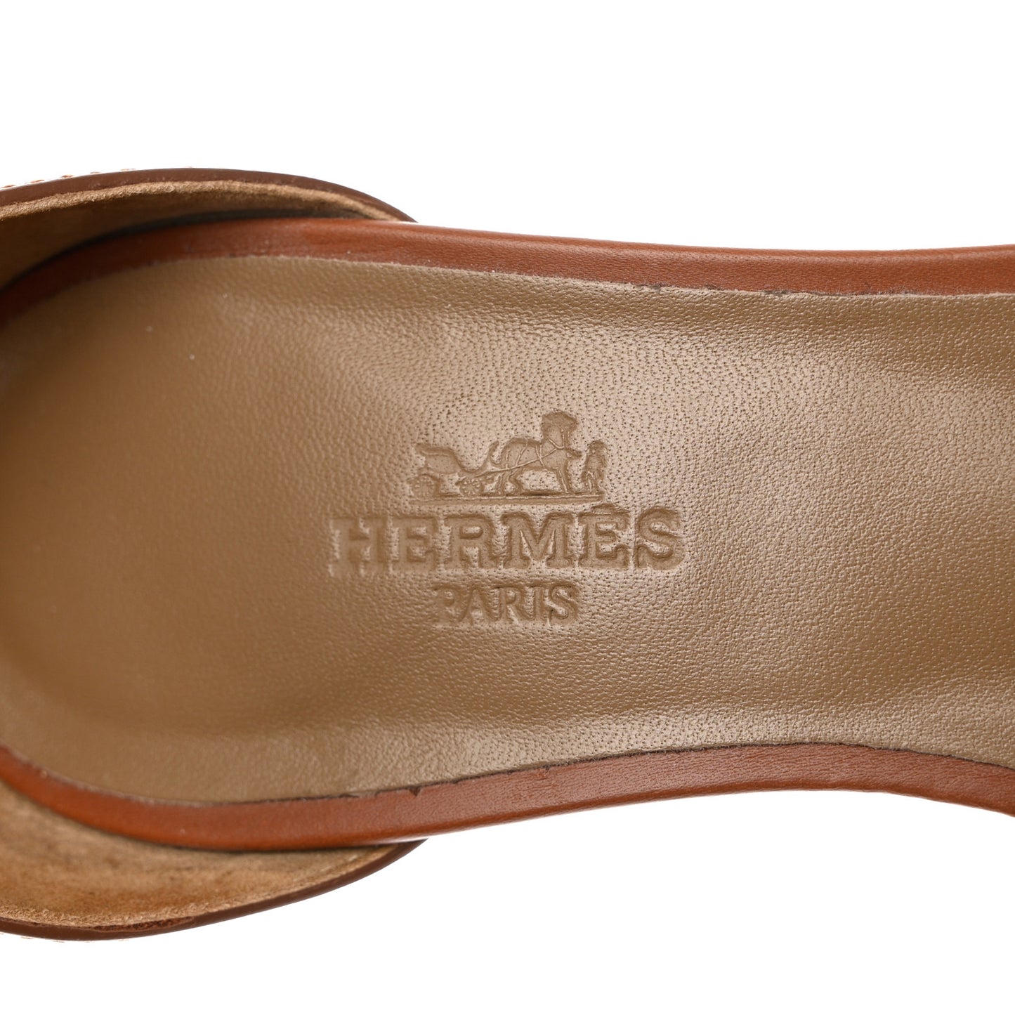 Calfskin Legend Wedge Sandals 35 Gold