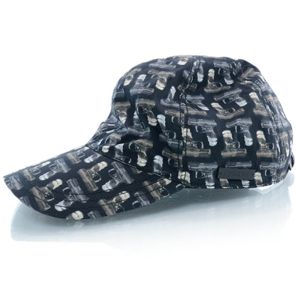 Prada Cotton Leather Gun Cap Large 3 of 8