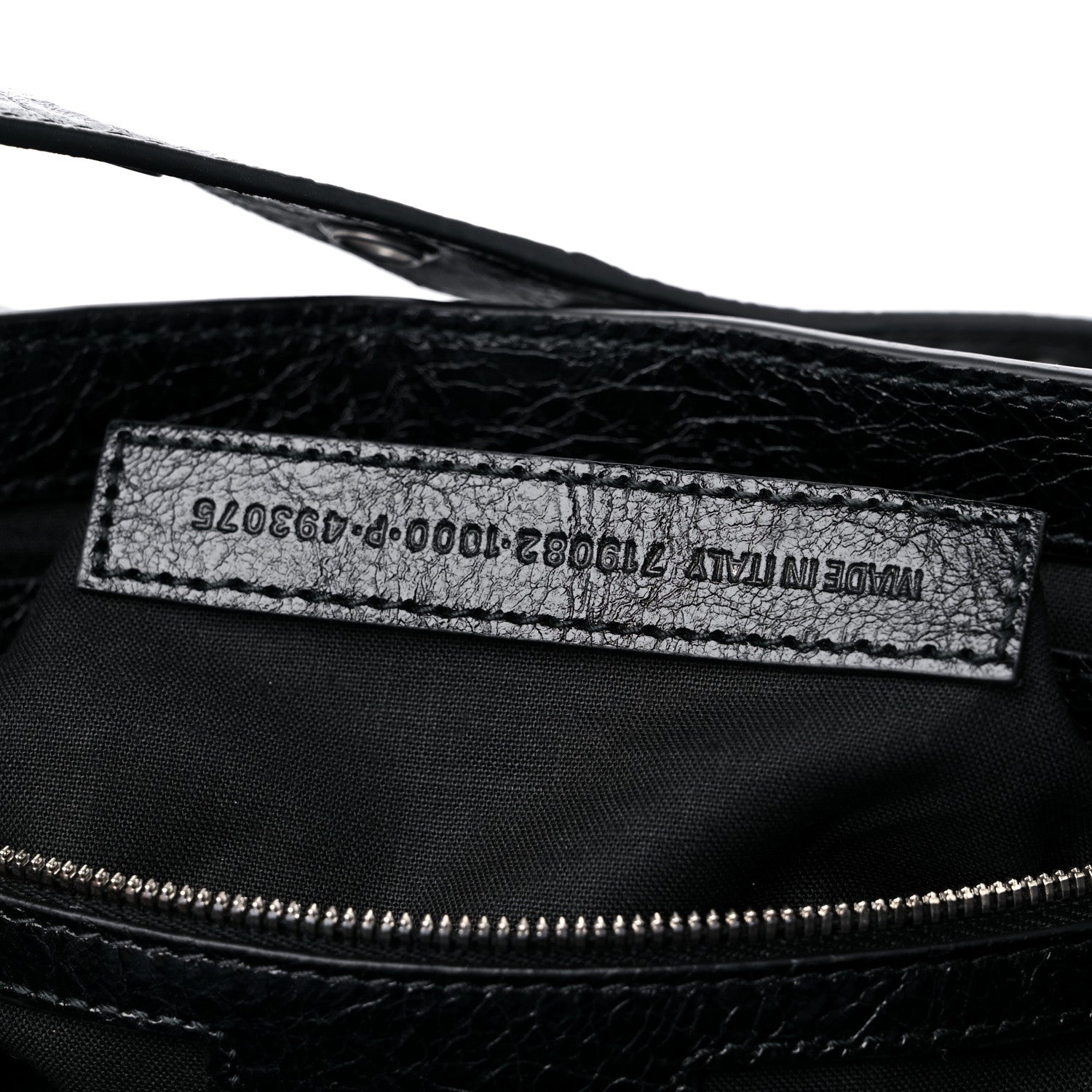 Balenciaga Agneau Arena XS Le Cagole Flap Bag Black 8 of 10