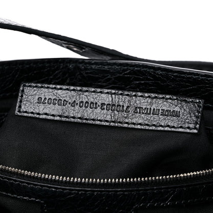 Balenciaga Agneau Arena XS Le Cagole Flap Bag Black 8 of 10