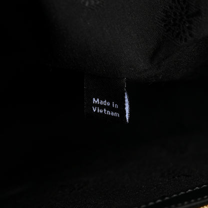 Mulberry Econyl Nylon Jacquard Calfskin Monogram Shopper Tote Black 7 of 11