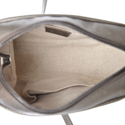 Gucci Metallic Pebbled Calfskin Small Soho Disco Bag Sasso 5 of 10