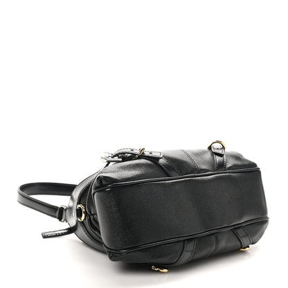 Givenchy Shiny Calfskin Small Harness Voyou Shoulder Bag Black 4 of 10