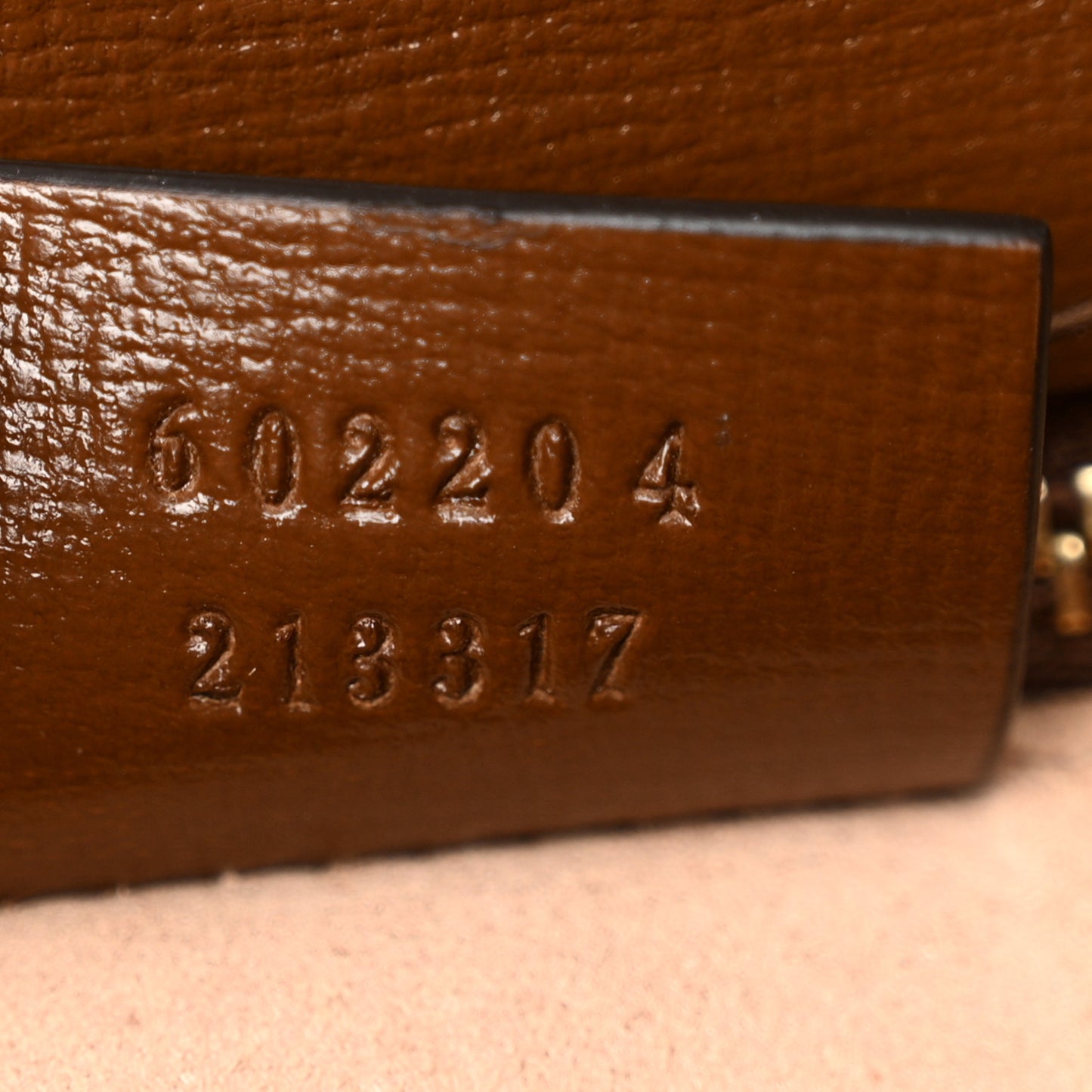 GG Supreme Monogram Horsebit 1955 Shoulder Bag Beige Brown Sugar