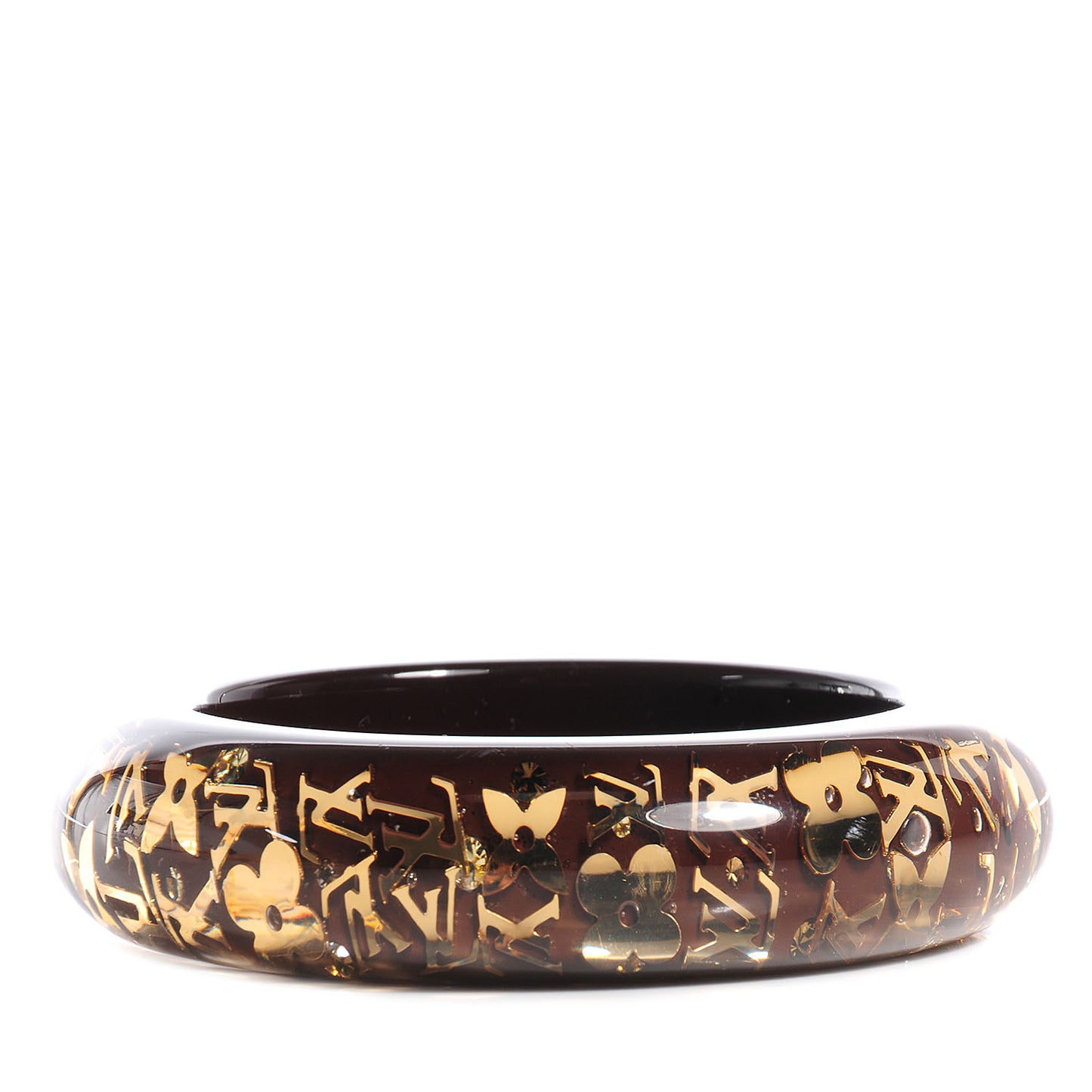 Inclusion Bracelet GM Medium Brown