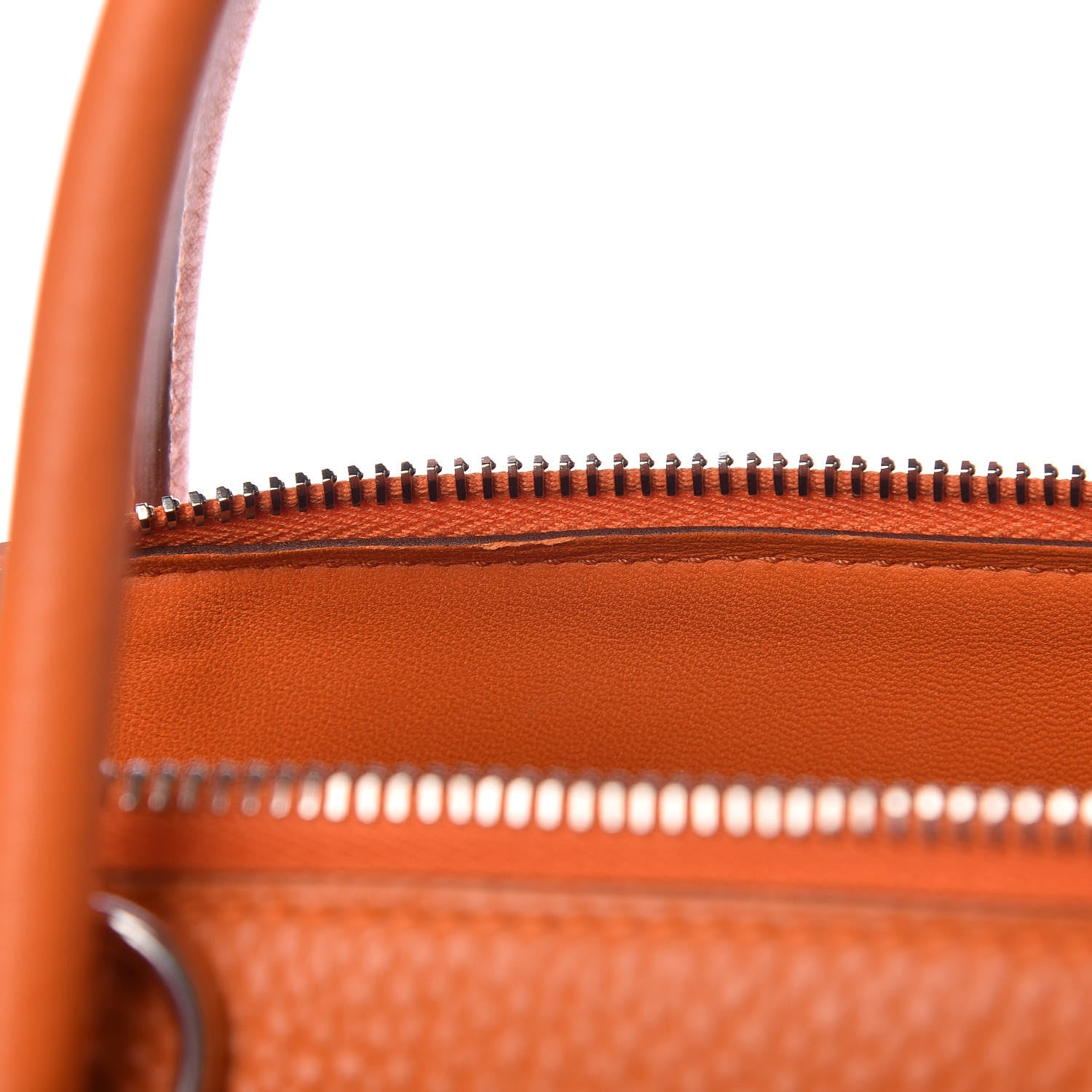Hermes Taurillon Clemence Bolide 31 Orange 8 of 10
