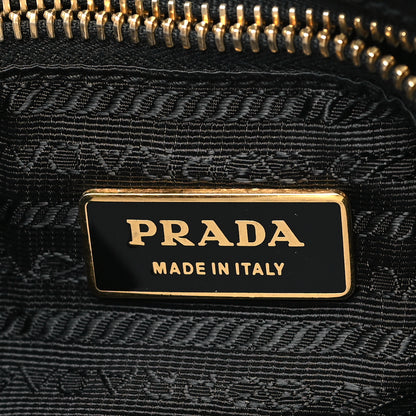 Prada Tessuto Nylon Quilted Hobo Black 6 of 11
