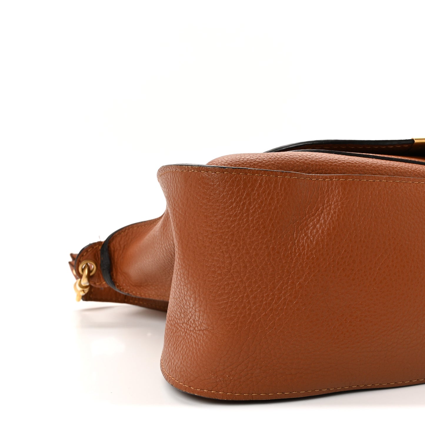 Calfskin Medium Marcie Satchel Tan