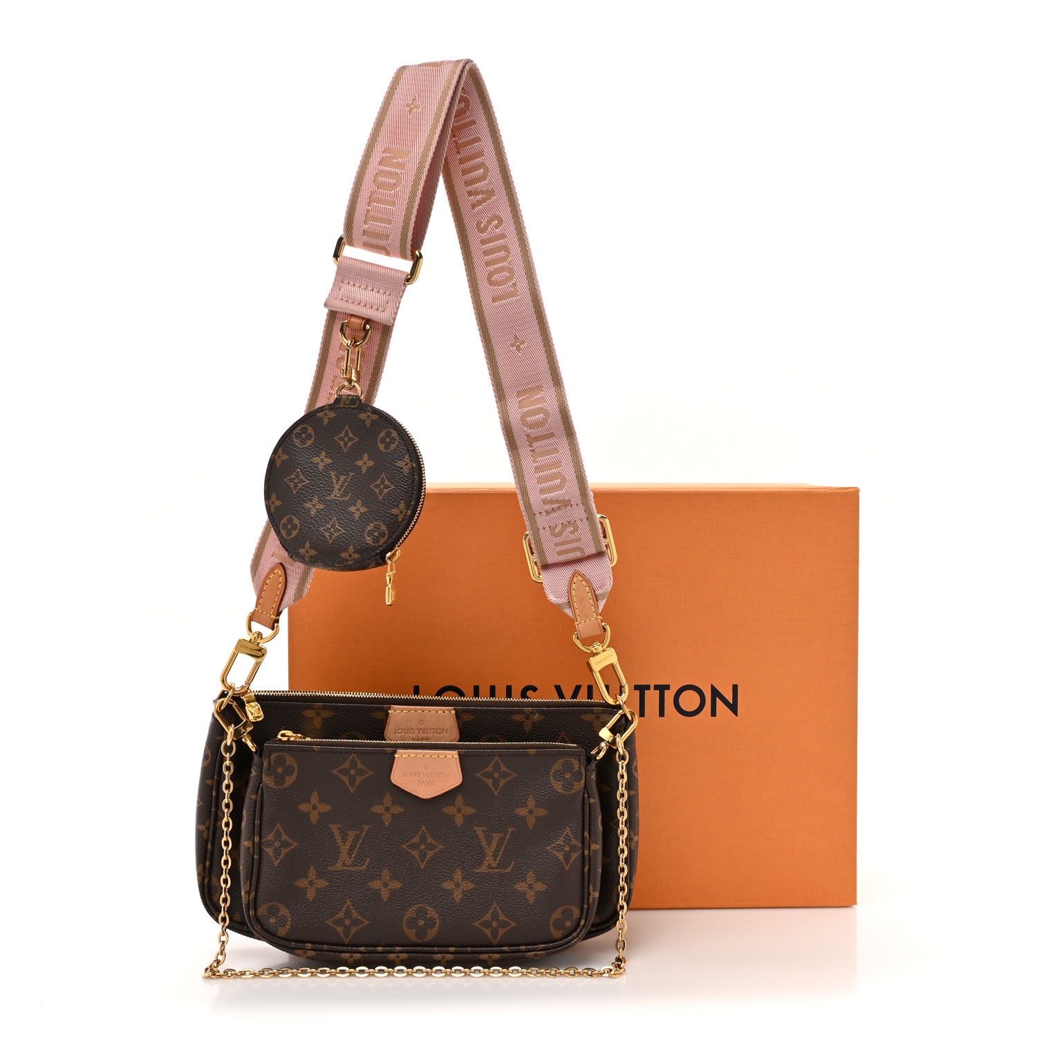 Louis Vuitton Monogram Multi Pochette Accessories Rose Clair 17 of 17