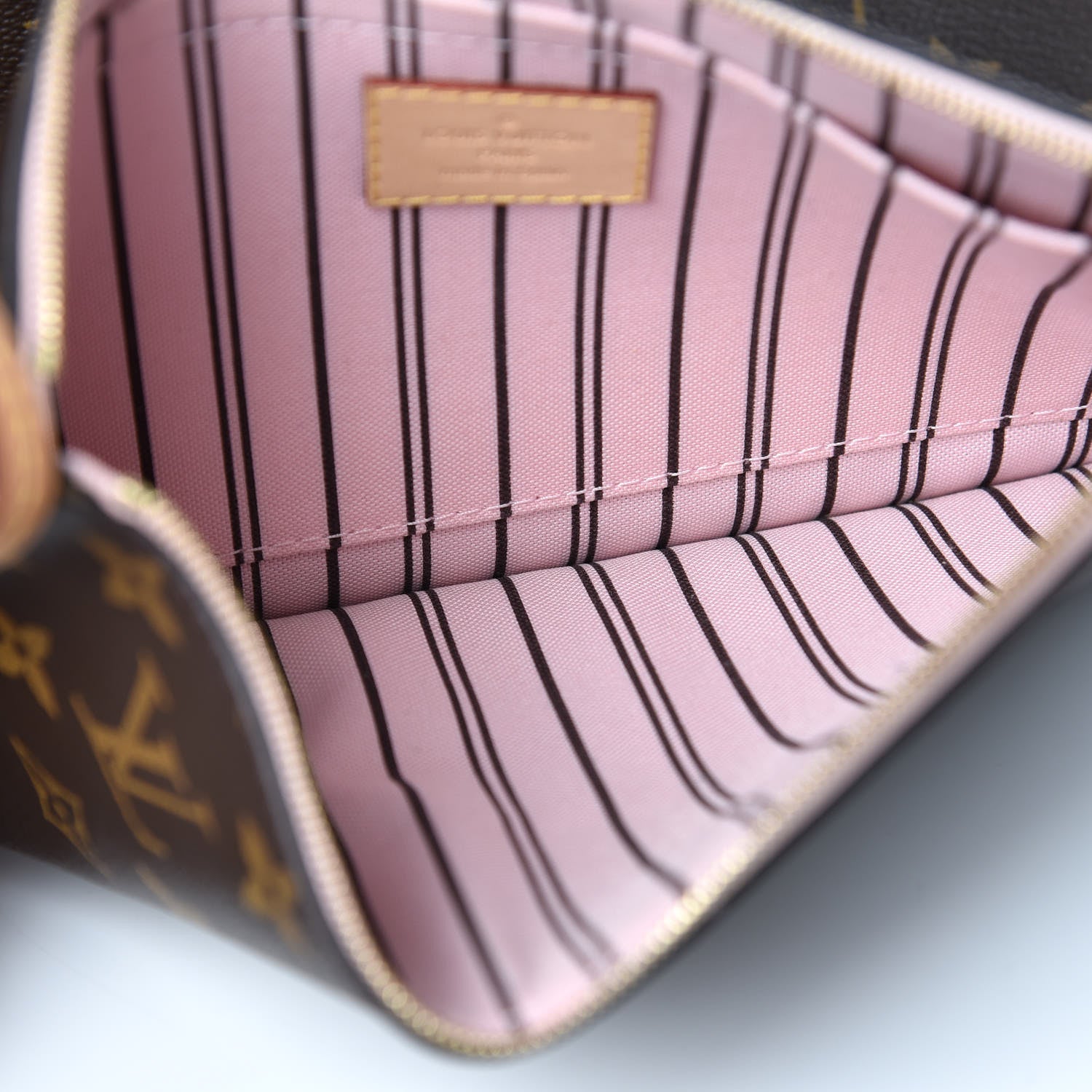 Louis Vuitton Monogram Neo Neverfull MM Rose Ballerine 11 of 12