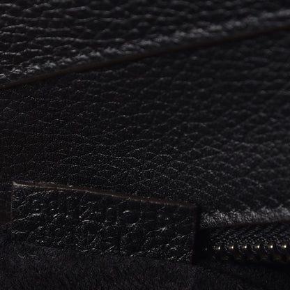 Celine Drummed Calfskin Mini Luggage Black 8 of 9