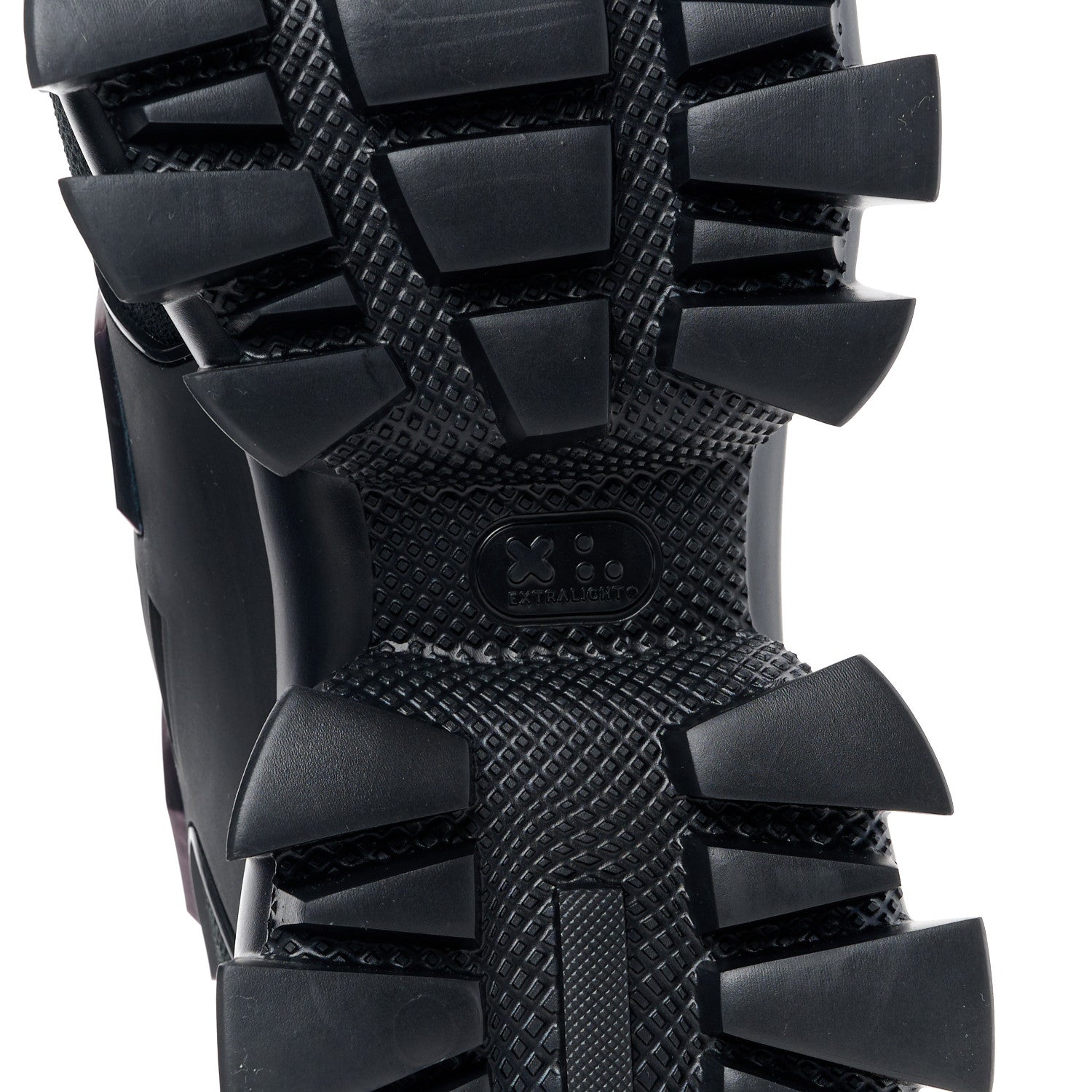 Prada Rubber Knit Fabric Iridescent Mens Cloudbust Thunder Sneakers 8 Black 6 of 9