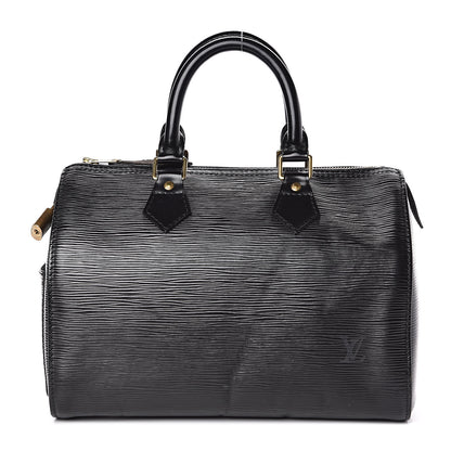 Louis Vuitton Epi Speedy 25 Black 1 of 15