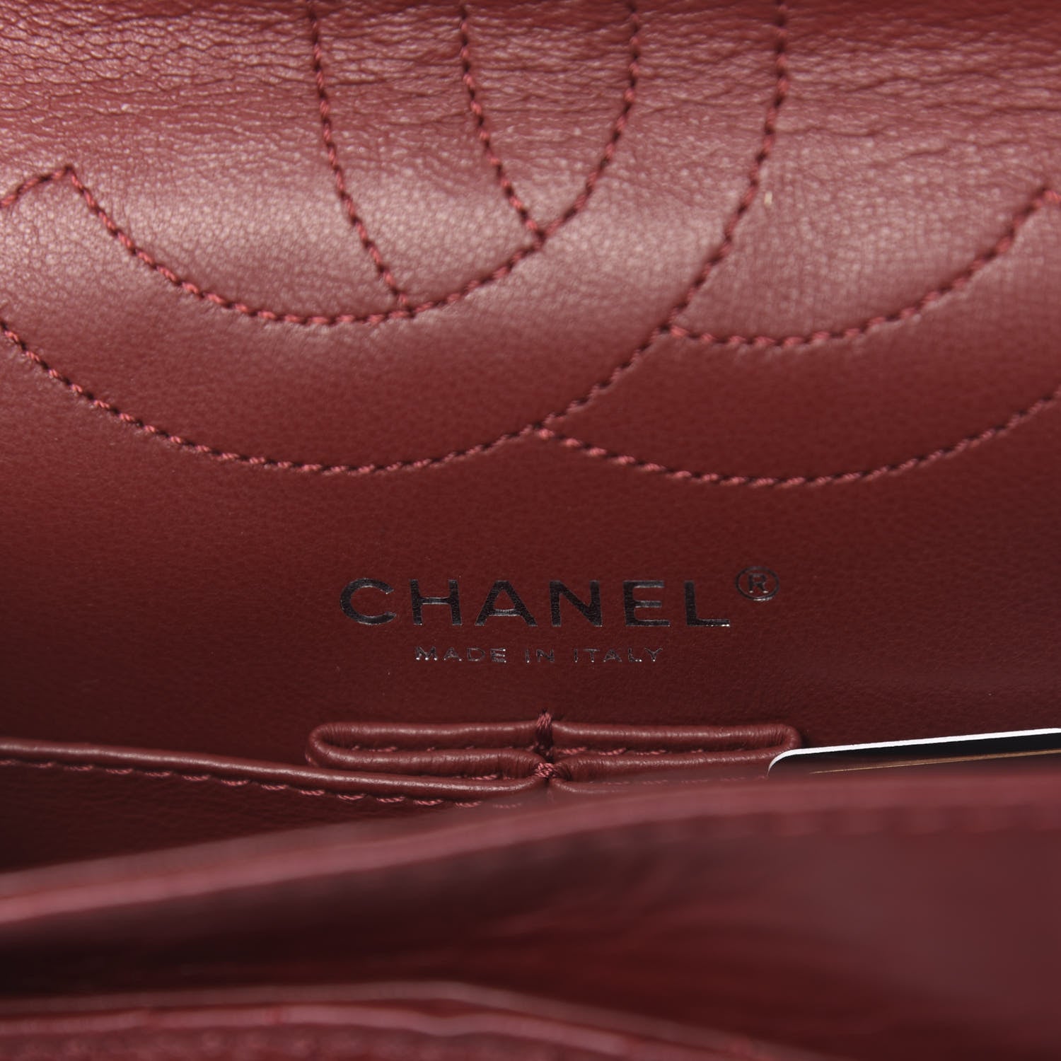 Chanel Aged Calfskin Quilted 2.55 Reissue 226 Flap Red 6 of 11