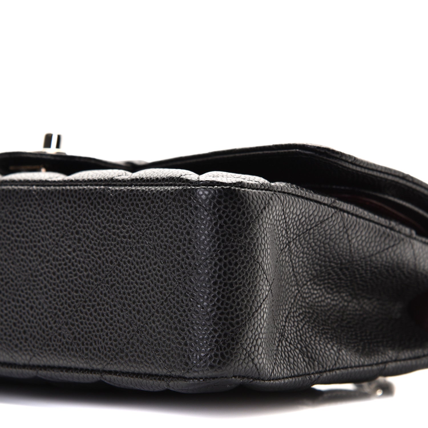 Chanel Caviar Quilted Medium Double Flap Black 5 of 9