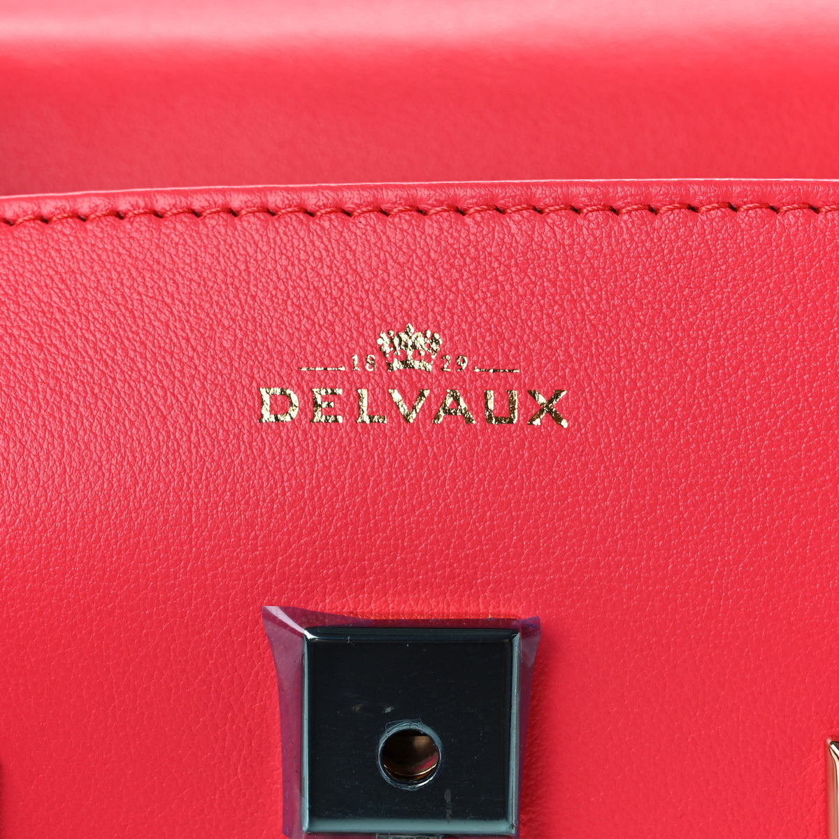 Calfskin MM Tempete Satchel Rose Candy