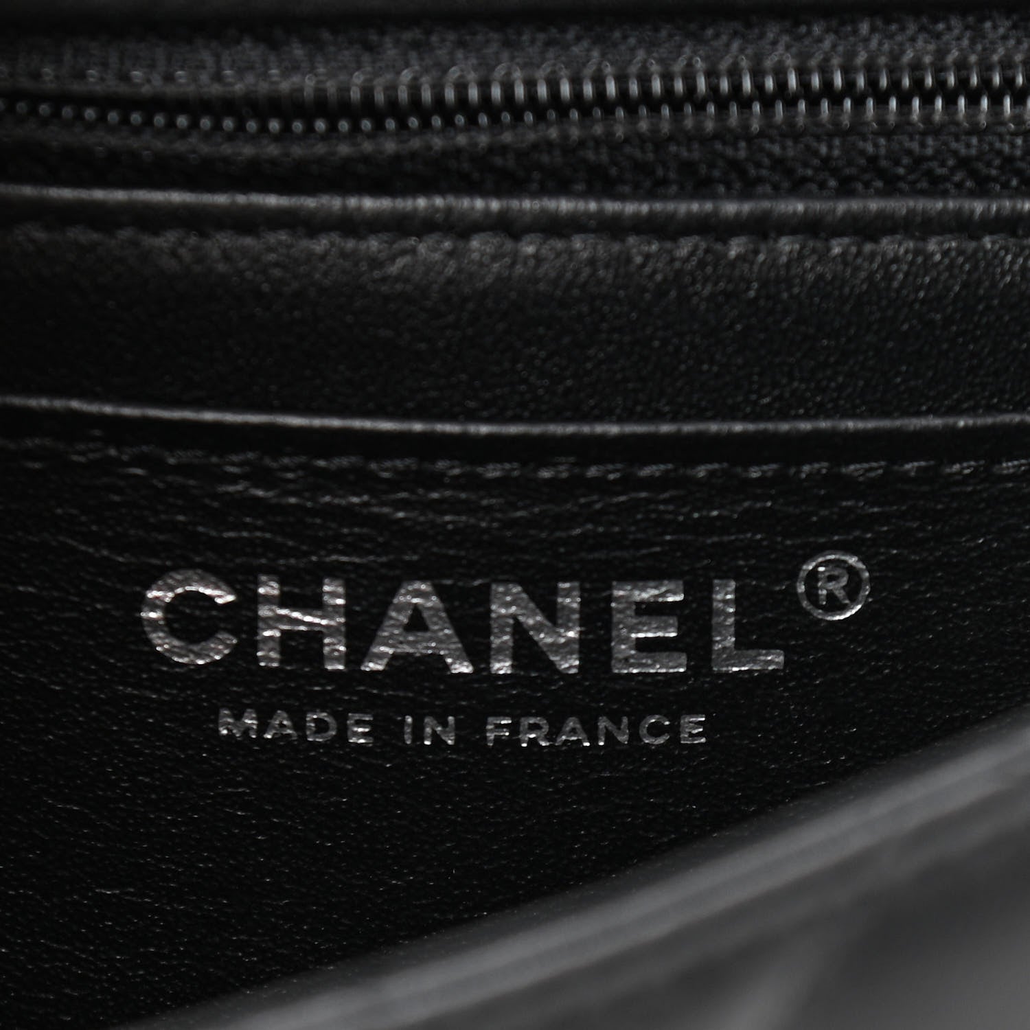 Chanel Lambskin Quilted Mini Square Flap Black 6 of 10