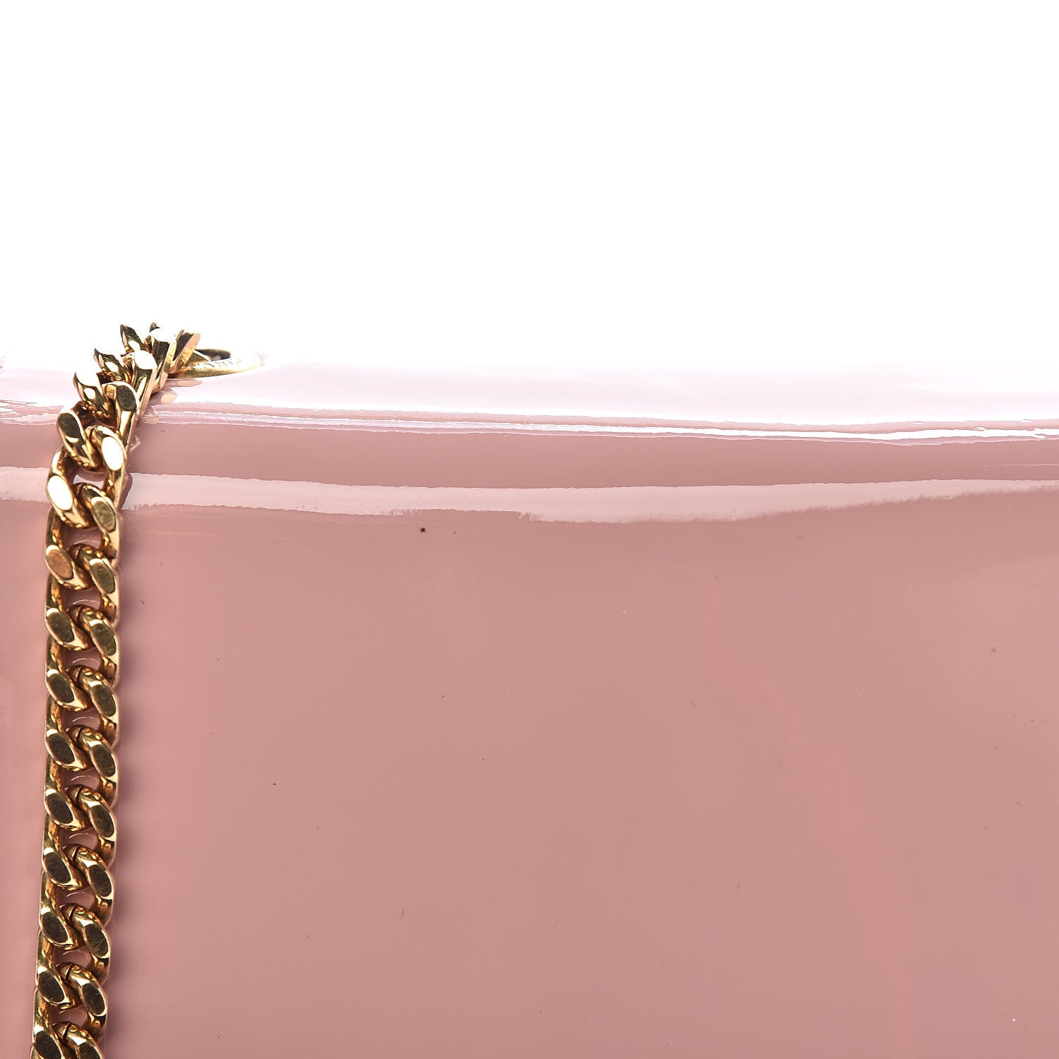 Saint Laurent Patent Small Classic Monogram Kate Satchel Dragee 14 of 18