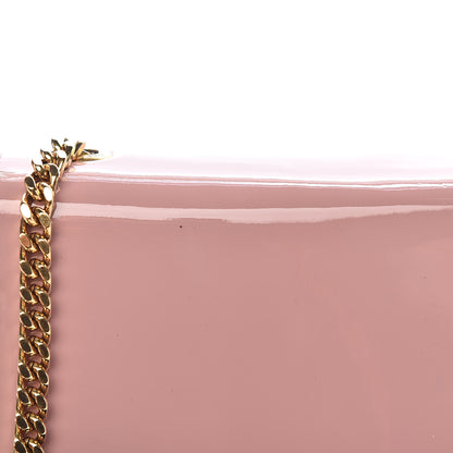 Saint Laurent Patent Small Classic Monogram Kate Satchel Dragee 14 of 18