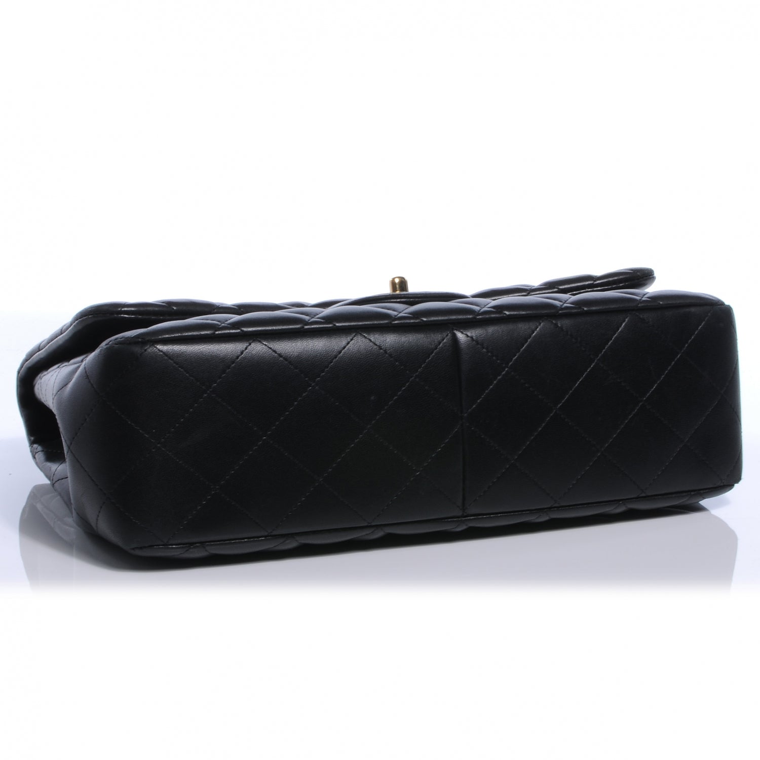 Chanel Lambskin Jumbo Single Flap Black 4 of 7