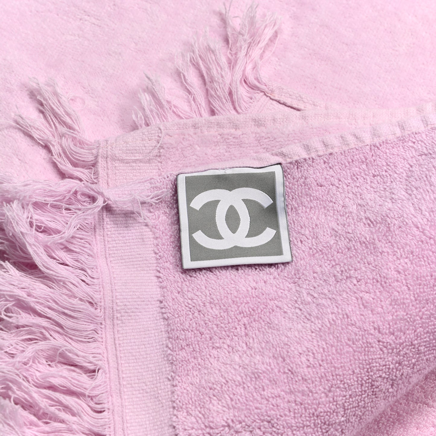 Terry Cotton CC Towel Set Light Pink