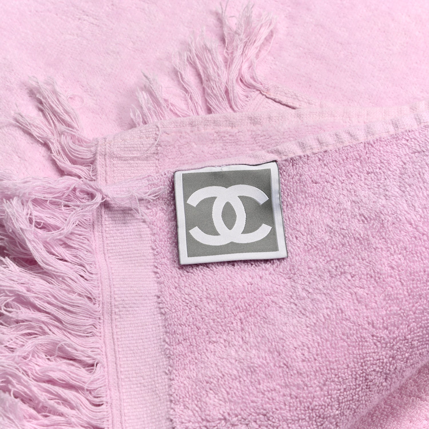 Chanel Terry Cotton CC Towel Set Light Pink 2 of 3