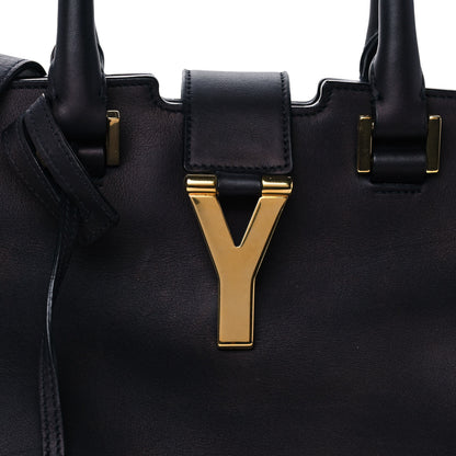 Saint Laurent Calfskin Small Classic Y Cabas Navy Blue 7 of 12