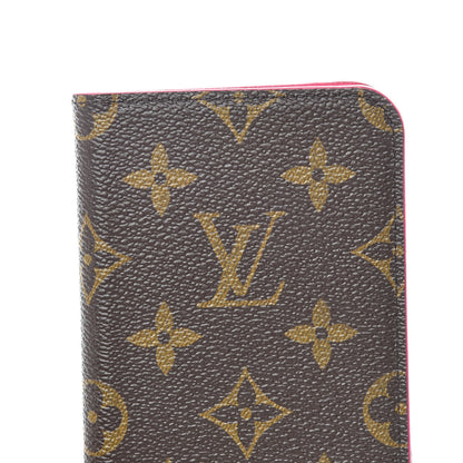 Louis Vuitton Monogram iPhone XS Max Folio Case Rose Pop 6 of 9