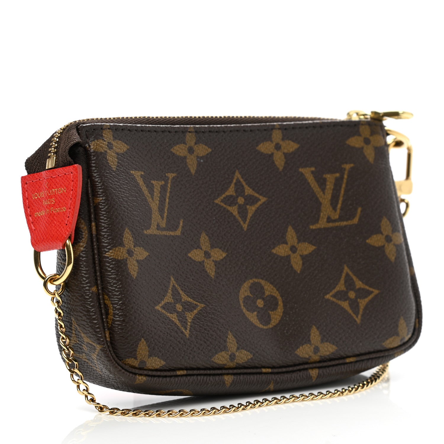 Louis Vuitton Monogram 2018 Christmas Animation Mini Cats Pochette Accessories 3 of 8