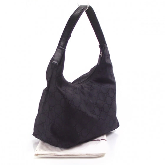 Vintage Nylon Monogram Hobo