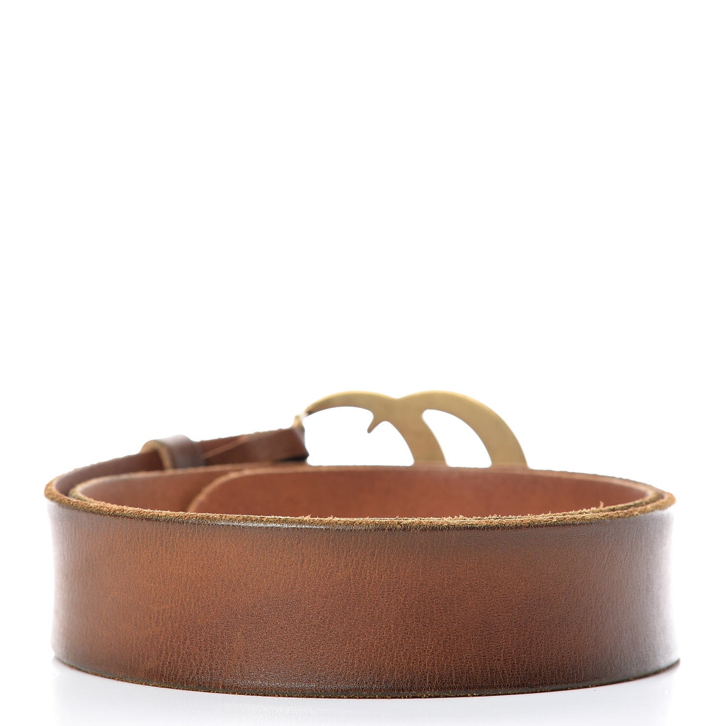 Faded Calfskin Double G 40mm Belt 80 32 Cuir
