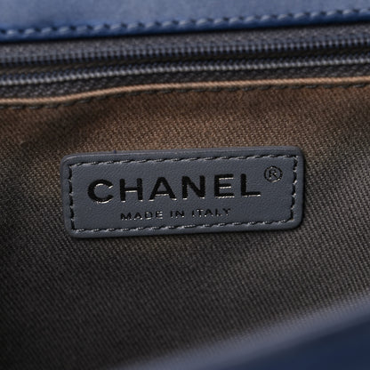 Chanel Lambskin Quilted Large Boy Flap Light Blue 6 of 29
