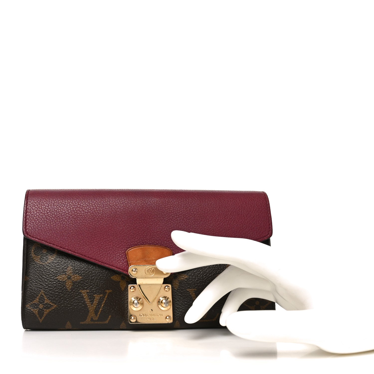 Louis Vuitton Monogram Pallas Wallet Aurore 2 of 7