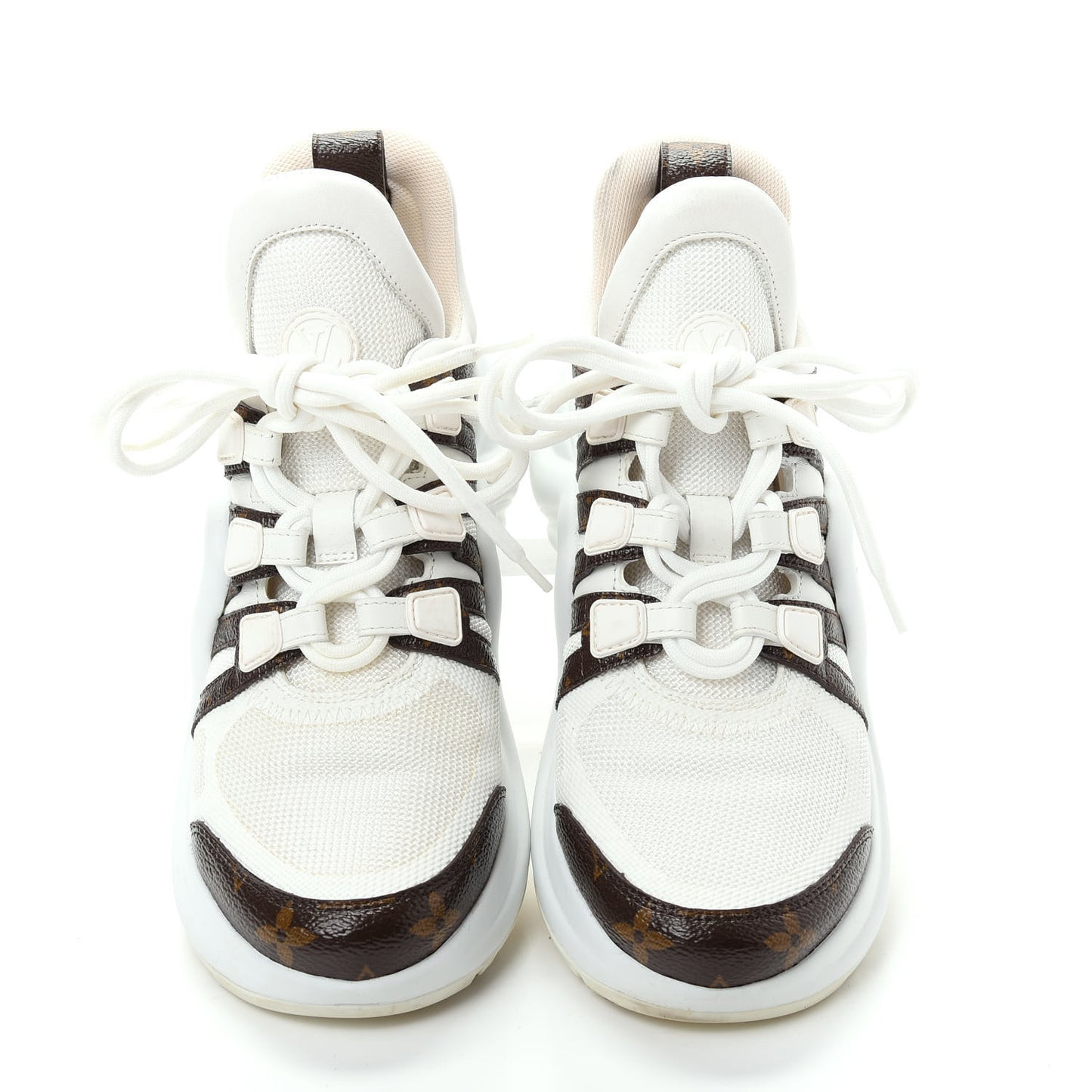 Patent Monogram LV Archlight Sneakers 37.5 White