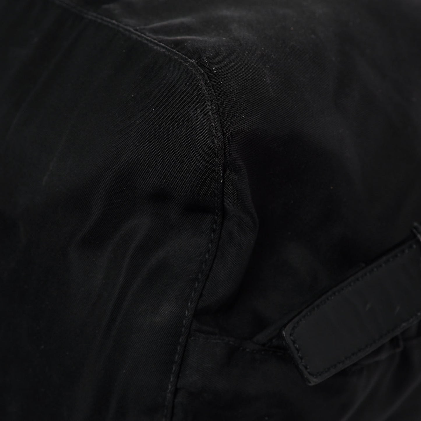 Nylon Vela Medium Backpack Black
