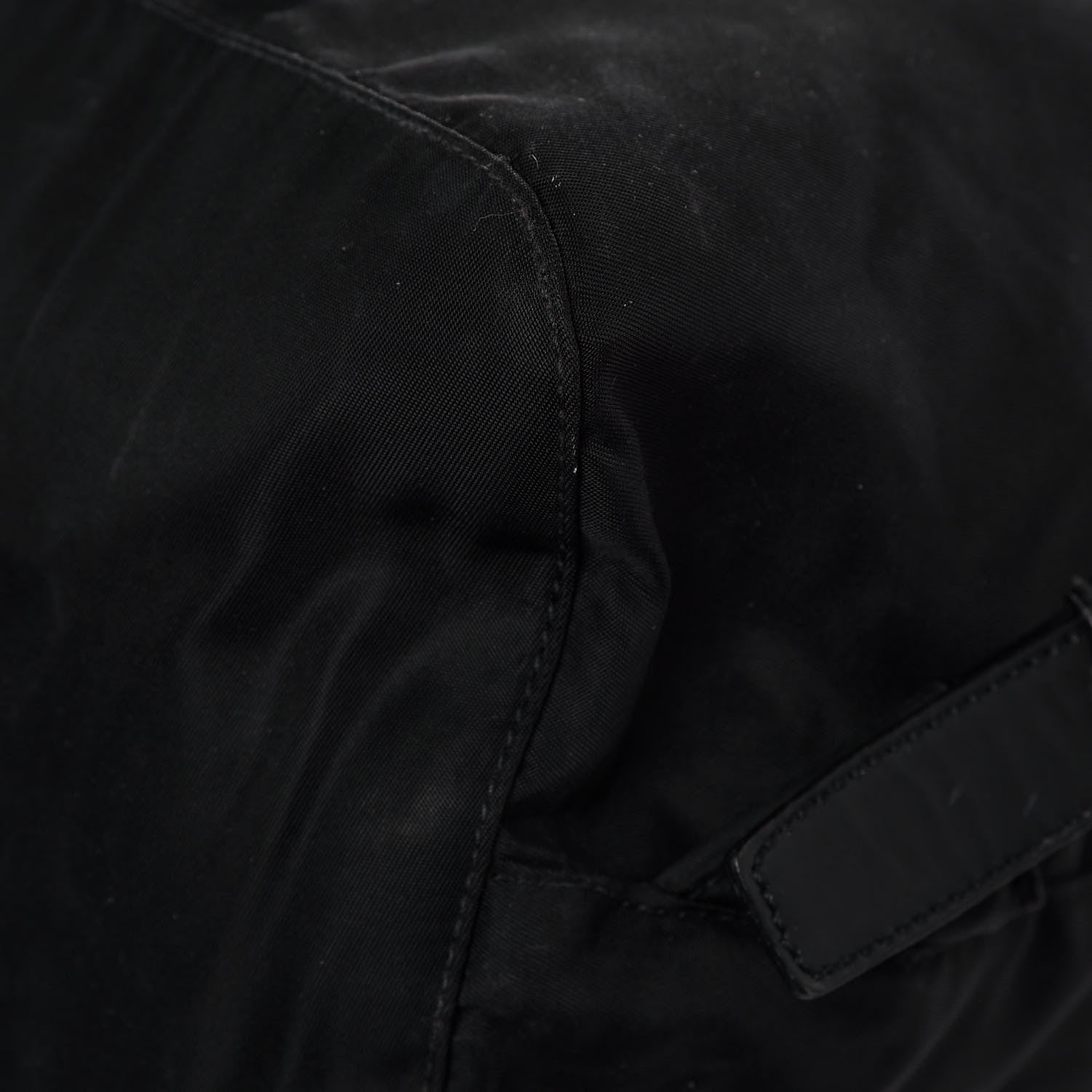Prada Nylon Vela Medium Backpack Black 11 of 15
