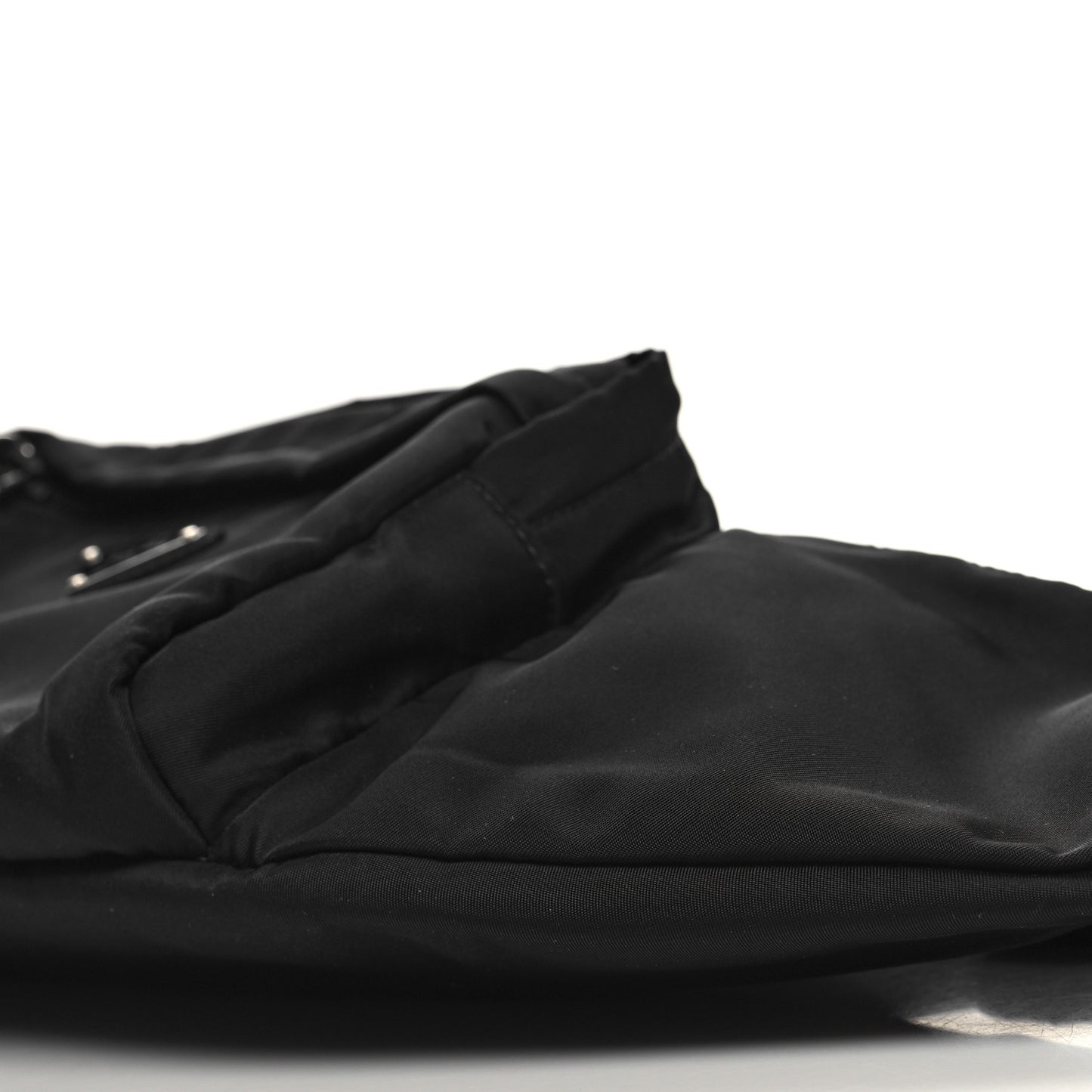 Tessuto Nylon Montagna Belt Bag Black