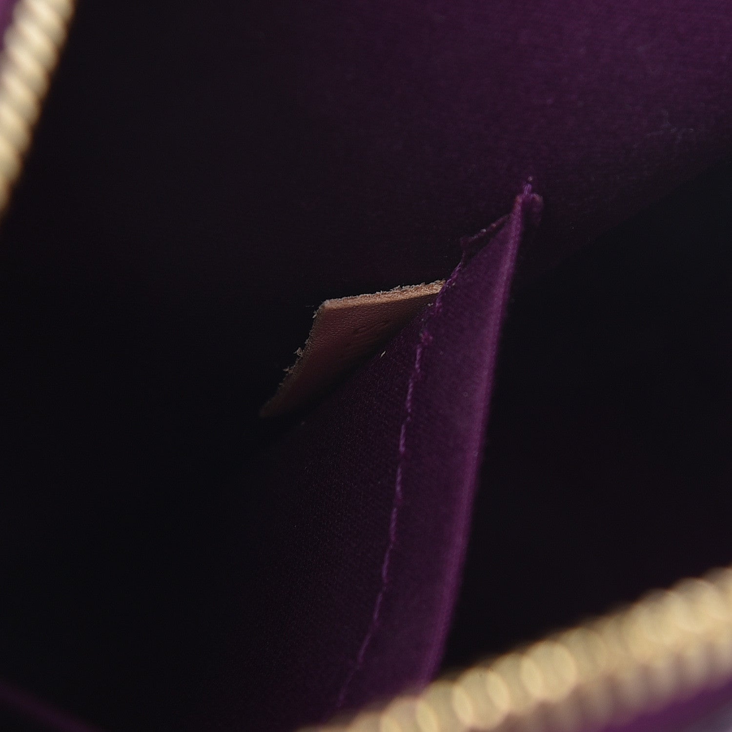 Louis Vuitton Vernis Alma BB Amethyste 7 of 14