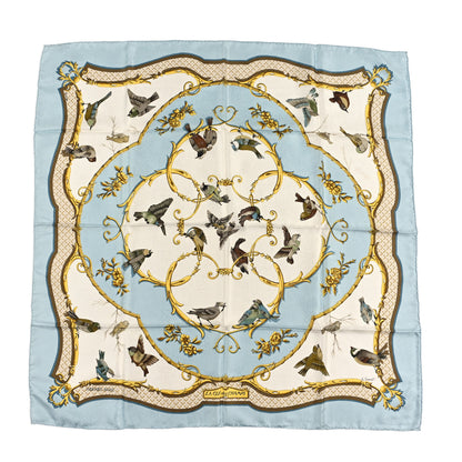 Hermes Jacquard Silk La Cle Des Champs Scarf 90 1 of 3