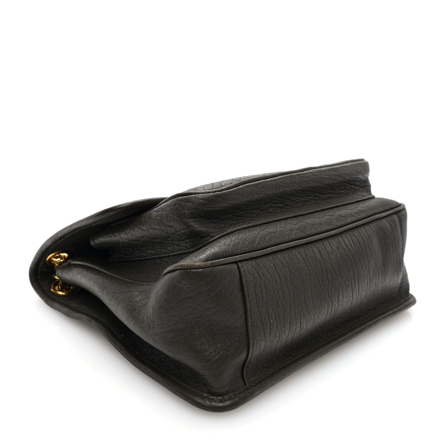 Saint Laurent Grained Lambskin Monogram Medium Niki Chain Satchel Light Musk 4 of 9