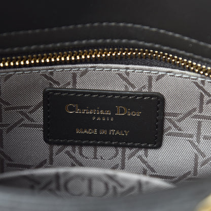 Christian Dior Lambskin Cannage Small Lucky Badges My Lady Dior Black 6 of 12